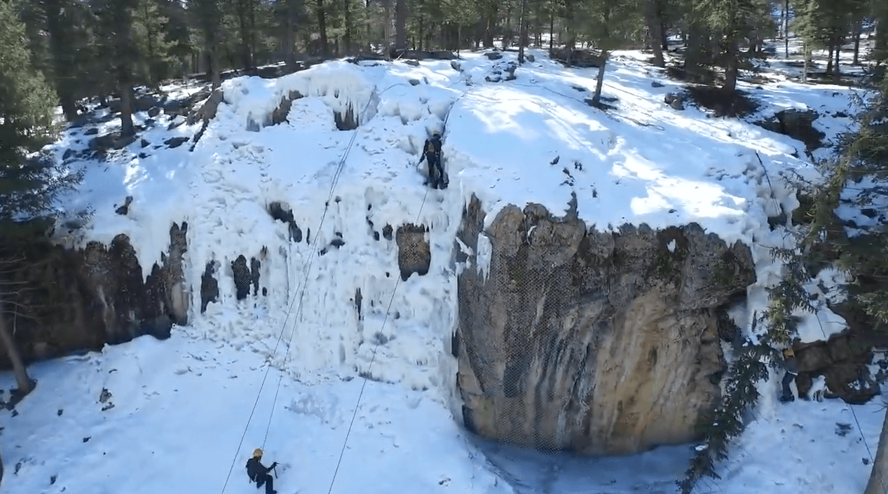 Camp Alexander Ice Climbing